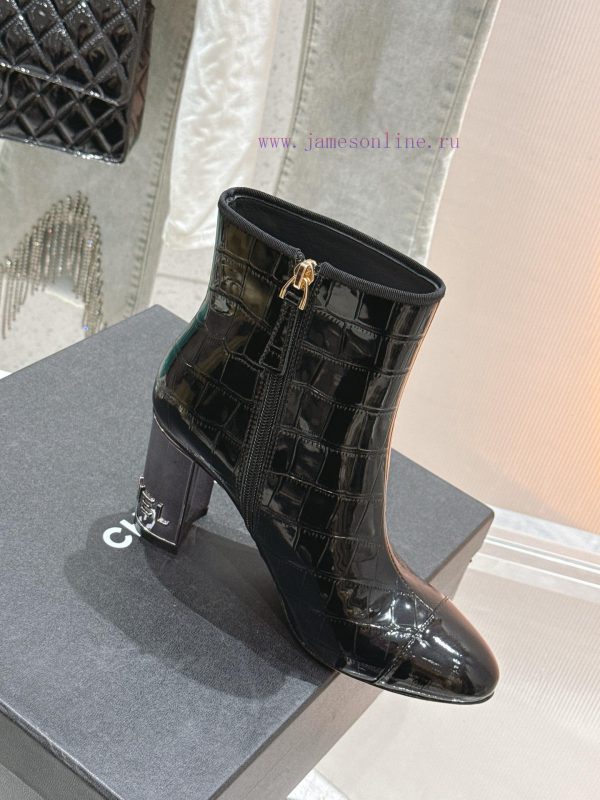 μαυρο παιδικο μποτακι | 𝗖𝗛𝗔𝗡𝗘𝗟 | Classic Color Blocked 6-inch High Heel BootsTop Notch Handsome Machine Boots Exude A S 7w5jf0d8 | αρβανιτησ παπουτσια λαρισα