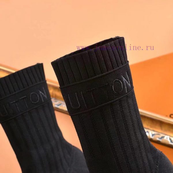 αλλαγη τακουνιου σε παπουτσια | The New L ️ V Socks And Boots Have Been Shipped With High-end Fly Woven Upper/rose/rose Upper E r5chlczp | ασημι δερματινα πεδιλα