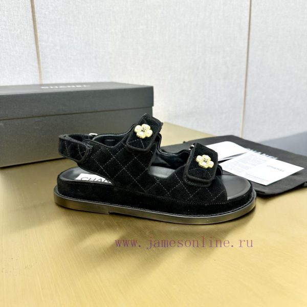 πεδιλα δετα στον αστραγαλο | Crown Top Purchasing Edition ️ CHANEL 2022 Spring/Summer Latest Season Double C Velcro Casual S r1f43tqz | αρμανι λευκο μποτακι ανδρικα