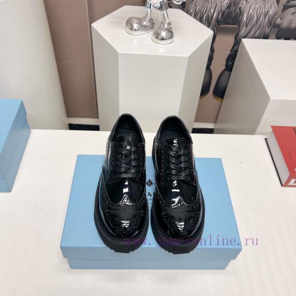 πεδιλα ταμπά | Top TierPRAD-A Prada 2024 Vs Spring/Summer Classic Casual Shoe CollectionSponge Cake Thick Sole ehgzv23m | τακουνι τακα τακα