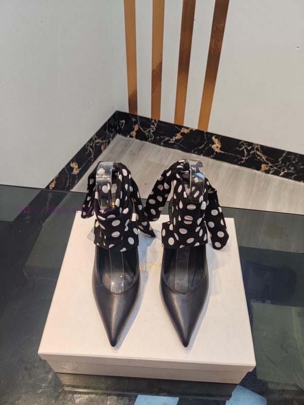 γαλοτσακια γυναικια | Step Out 𝘽𝙖𝙡 * 𝙖𝙞𝙣 Balmain 2024 Spring/Summer Fashion Show Strap High Heel SlippersBrand Balmai t67g65fv | ηφαιστου μοναστηρακι παπουτσια