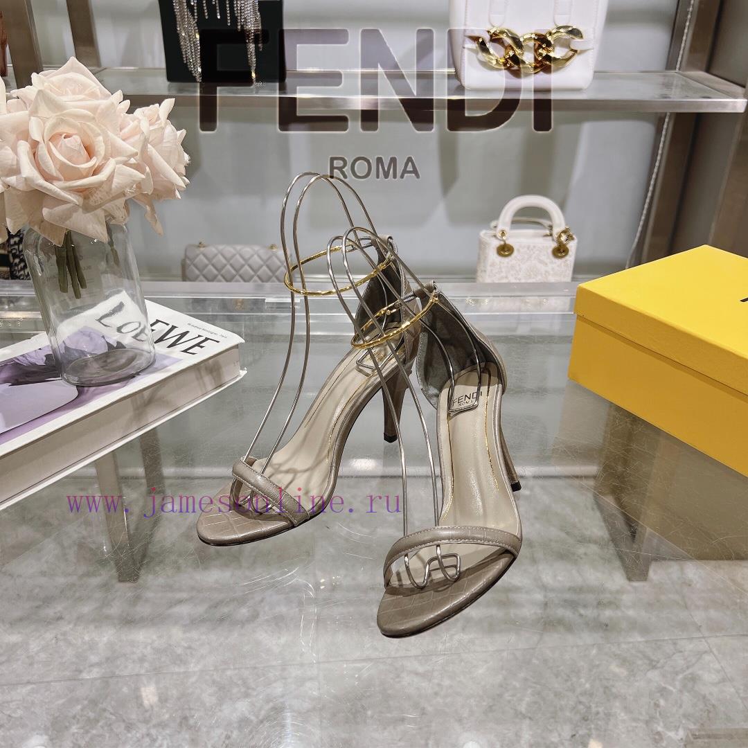 καλογηρου μποτες ψηλες | ② ⓪②④ 𝙁𝙀𝙉𝘿𝙄 | Fendi FENDI Filo Strap Stone Pattern Leather High Heels Sandals〰 〰 〰 〰 Genuine e3if5jsg | galaxy παπουτσια θεσσαλονικη - Image 7