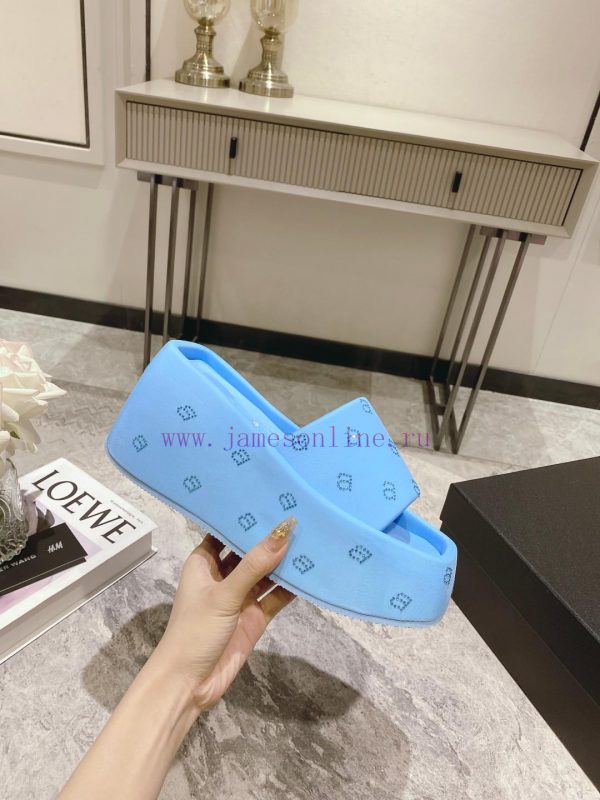 καλοκαιρινα αθλητικα παπουτσια ανδρικα | Alexander Wang's Latest Thick Soled SlippersCustomized Fabric For Shoe Upper+high-frequency Tec v22g86cm | ζεοχ μποτακια