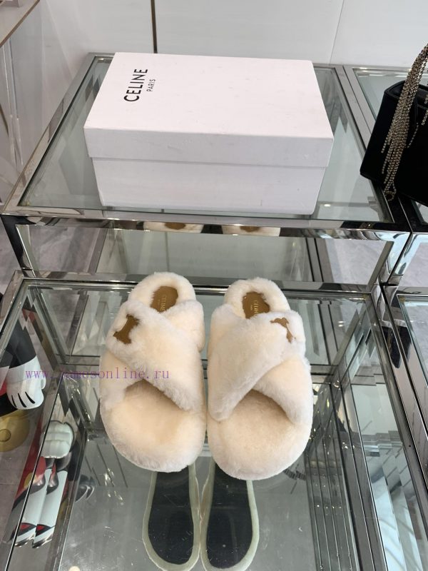 ανατομικα καλοκαιρινα γυναικεια πεδιλα | CELINE 24ss Spring/Summer New Wool SlippersThis Season's Celine Made Me Love It AgainThere Are h50jh0a3 | δυο παπουτσια με καροτσι