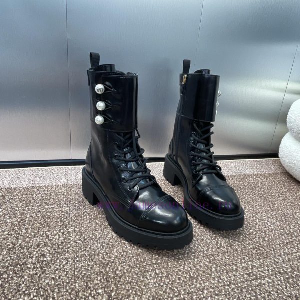 εμβάδα παντοφλα | Dior 2024 Autumn/Winter New D-Strike Series Punk Style Lace Up Women's Boots Star Same CD Lette ajytr3op | παιδικα αθλητικα παπουτσια best price