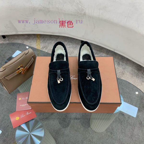 καστορινα μποτακια μπλεγυναικεια | Loro Piana Lambhair Loafers Italy's Top Cashmere Retro Elegant Low-key Luxury Fashion Practical mumqftdi | nobull παπουτσια