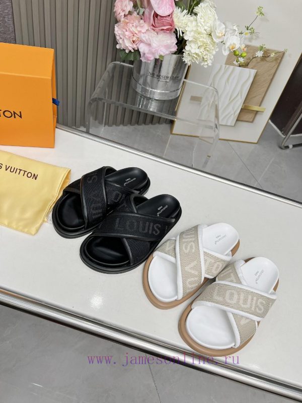 φλατ πεδιλα lace up | Louis Vuitton's New Spring And Summer Slippers Are On The Market With 11 High-end Customization ye9u8el6 | πέδιλο λευκό