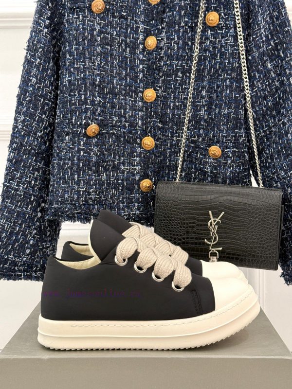 πεδιλα ισια με στρασ | Rick Owens Classic Autumn/Winter New Product Low Top Coarse Lace Bread Shoes Casual ShoesOrigin x2nqtj5f | παπουτσια φιλα