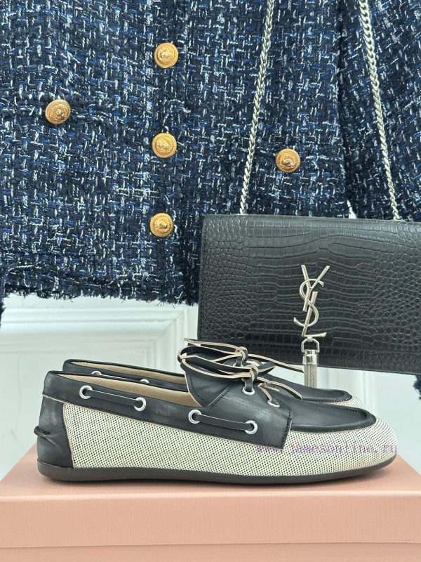 βελουδινο μποτακι κορδονι πως φοριεται | Miu Miu 25s Early Spring Retro Brush ColorLace Up Runway Style Small Leather Shoes Le Fu ShoesT dl2c7yrs | ε παπουτσια τηλ