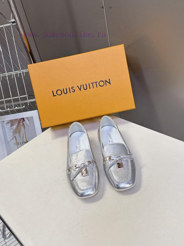 χουαρατσι παπουτσια | Lv Brand Louis Vuitton Autumn And Winter New Collection Of Bean Shoes Thin Soled Shoes With A L e9brhauh | άσπρα λουστρίν μποτακια γυναικεία