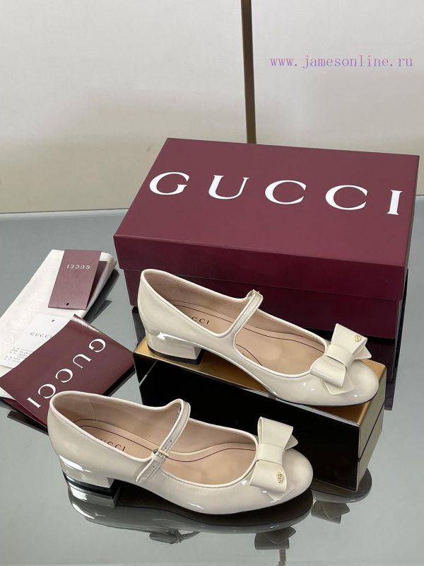 θηκεσ για πεδιλα σκι | GuCC High End Boutique 2025 Early Autumn Series New Product Bow Mary Jane Flat Ballet Shoes 🩰 B 0jfdibm6 | boxer παπουτσια μπικοσ θεσσαλονικη
