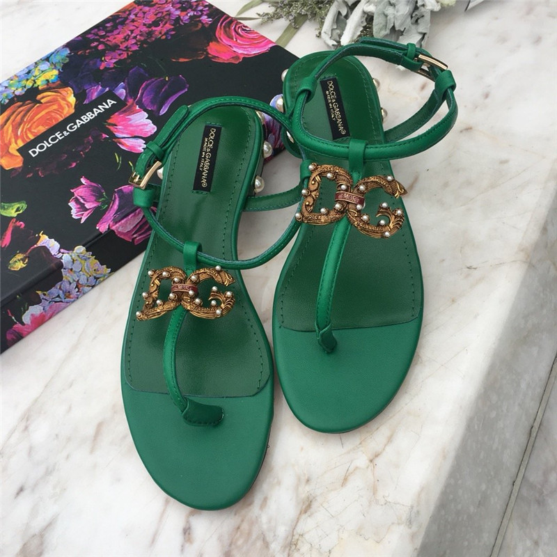 D&G AMORE FLAT SANDAL - Image 7