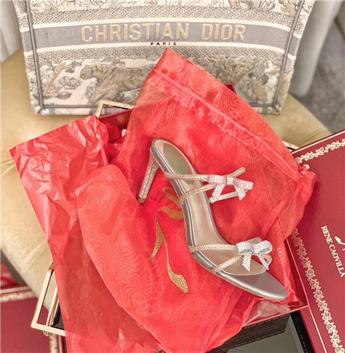 rene caovilla heel sandals - Image 5