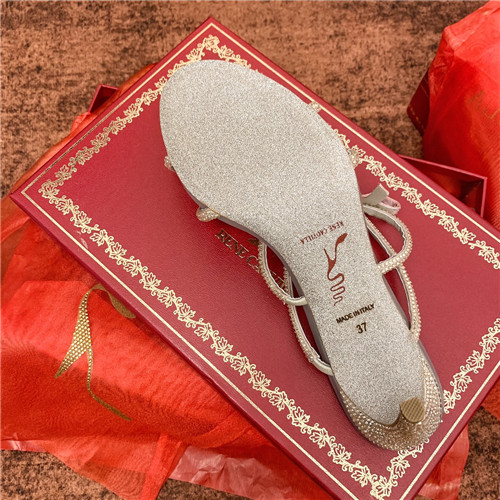 rene caovilla heel sandals - Image 8