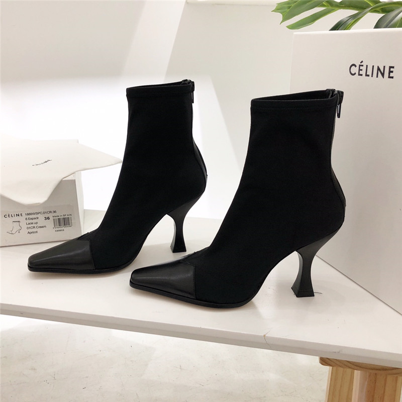 celine high heel booties - Image 2