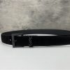 ysl leather belt