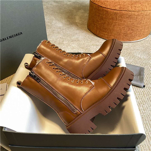 Balenciaga lace up Martin boots - Image 4
