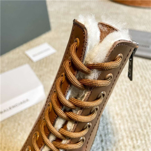 Balenciaga lace up Martin boots - Image 5
