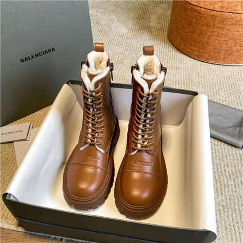 Balenciaga lace up Martin boots - Image 6