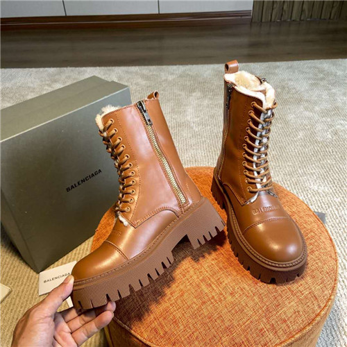 Balenciaga lace up Martin boots - Image 7