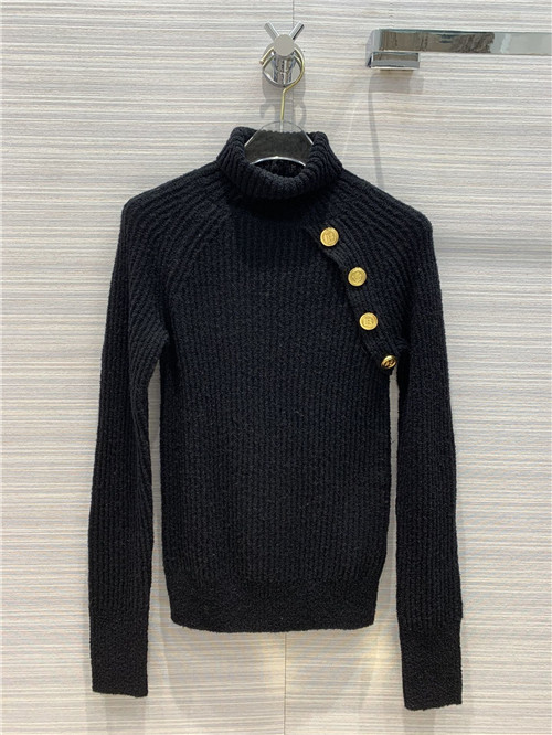balmain turtleneck sweater