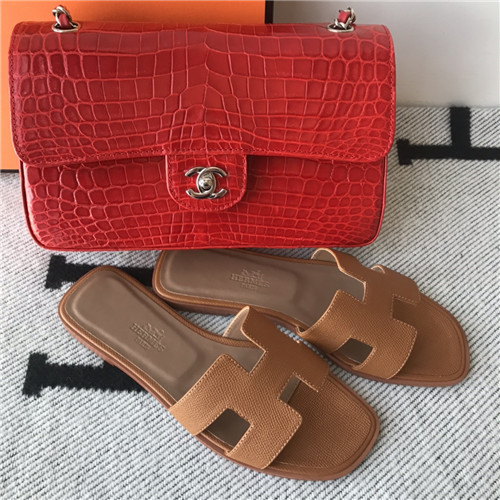 hermes flat slippers womens - Image 2