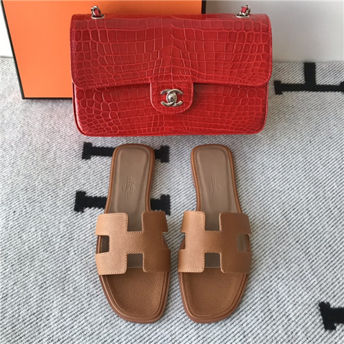 hermes flat slippers womens - Image 7