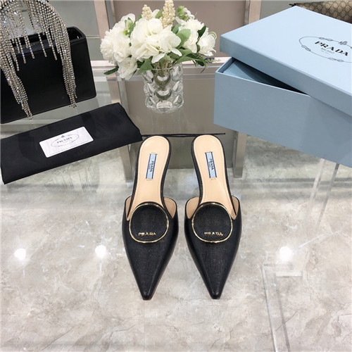prada high heel slippers - Image 3