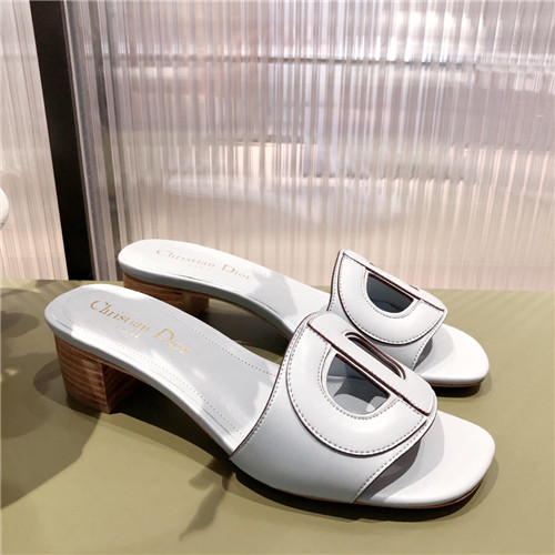 dior block heel sandals