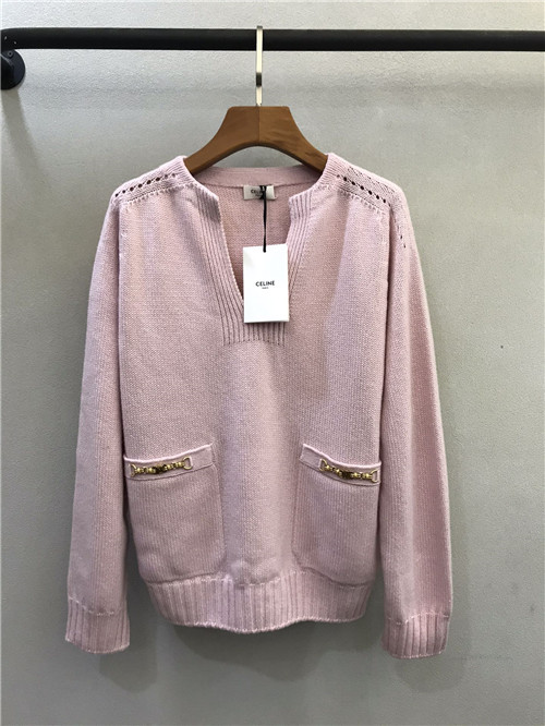 celine cashmere knit wool