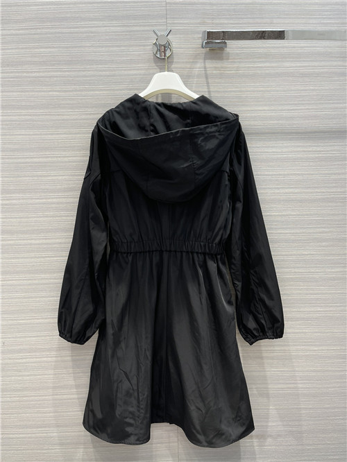 moncler hooded trench coat - Image 2