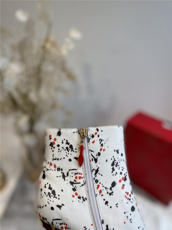 christian louboutin wedges boots - Image 3