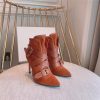 balmain pointed toe belt buckle boots