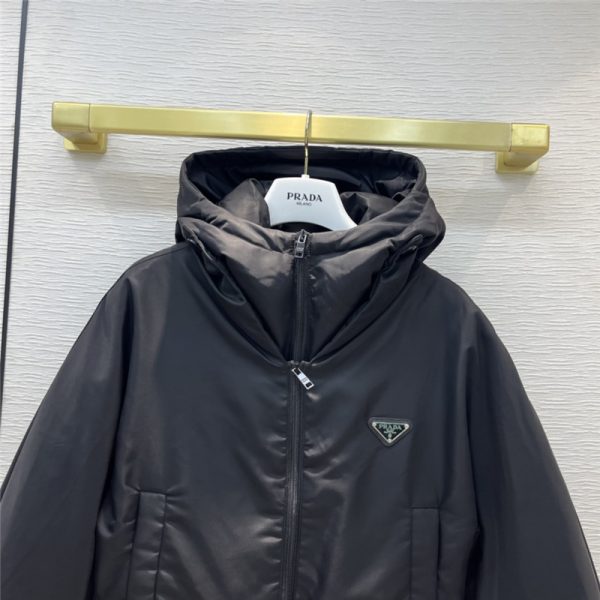 prada hooded short down jacket - Image 4