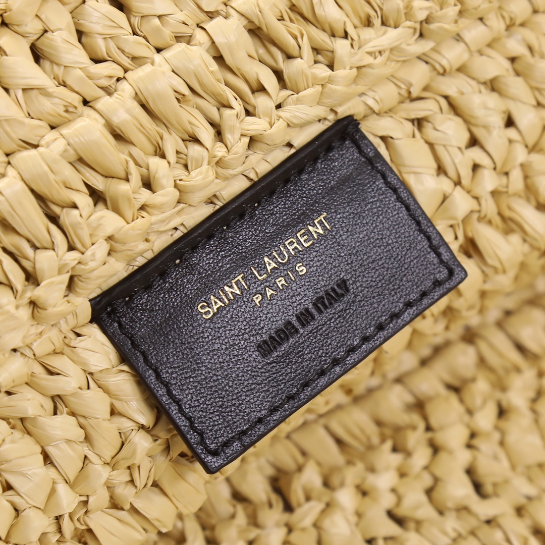 YSL Yves Saint Laurent ???? ?????? ???? ??? raffia crochet - Image 17