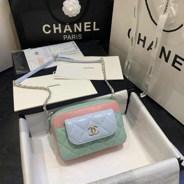 2 in 1 chain bag chanel