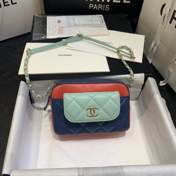 2 in 1 chain bag chanel
