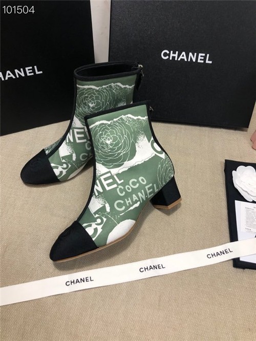 chanel ankle booties replica shoes