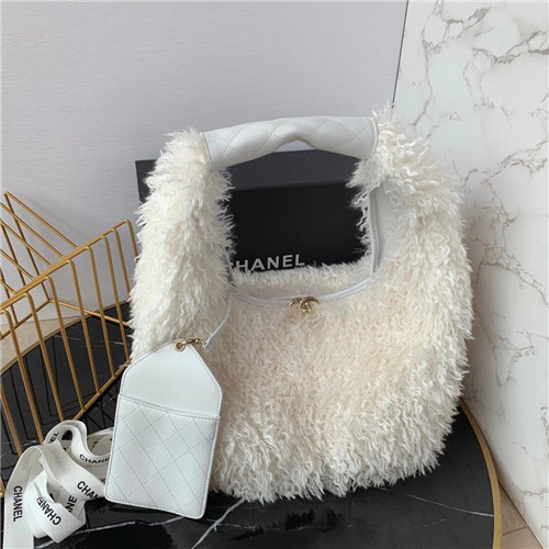 chanel wool bag