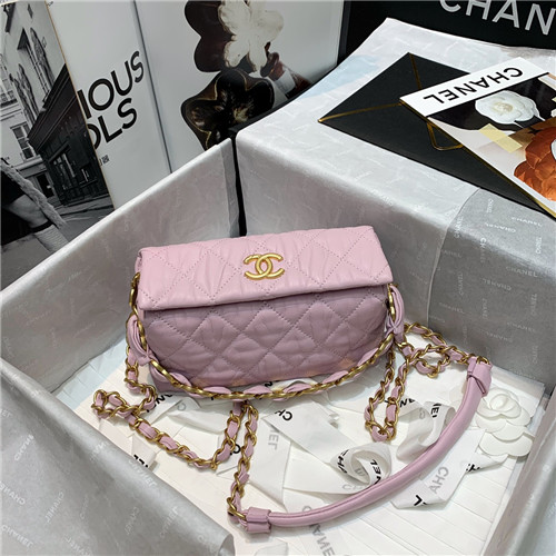 chanel wrinkled sheepskin hobo bag