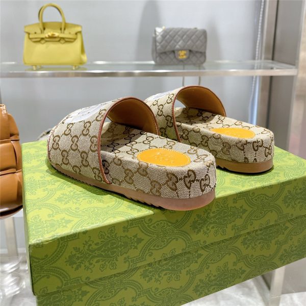 Gucci X The North Face GG Logo Slides - Image 4