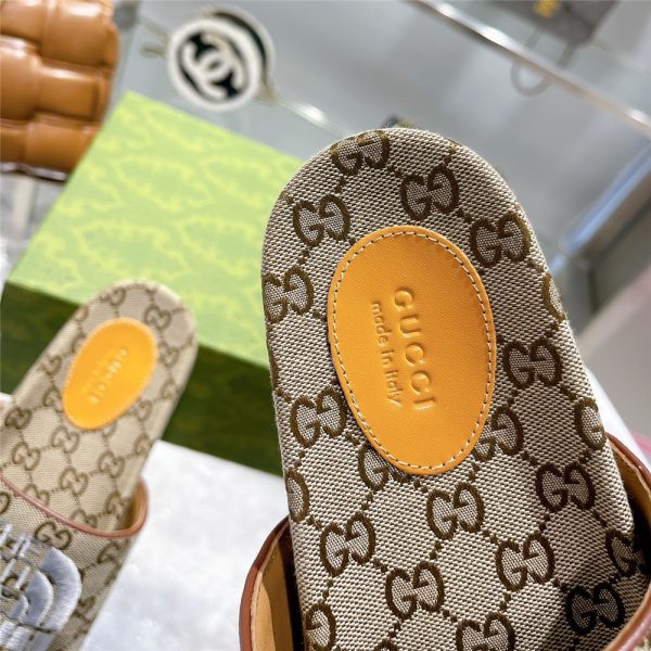 Gucci X The North Face GG Logo Slides - Image 7
