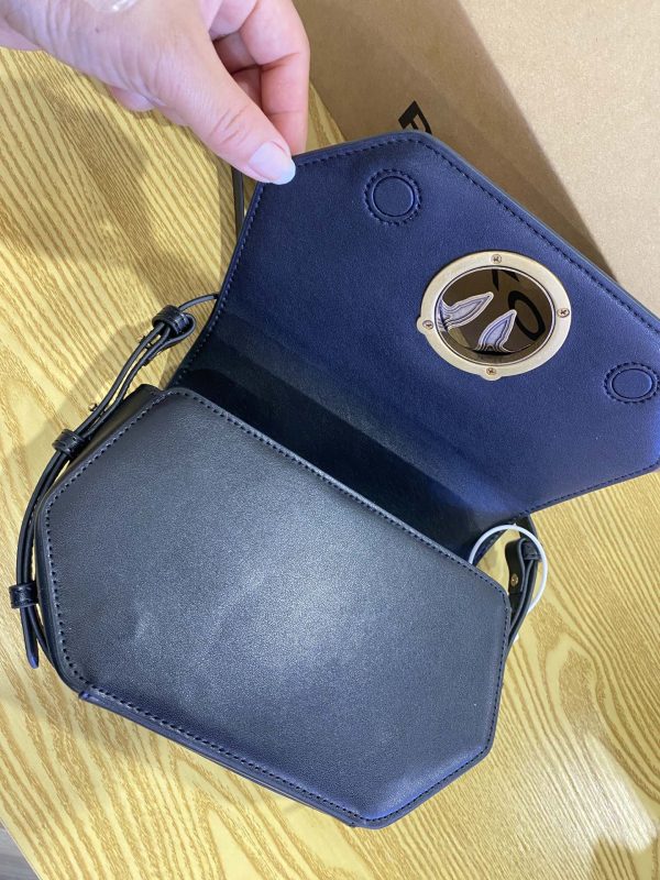 Pinko Spring And Summer New 2023 Women'S Bag One-Shoulder Messenger Bird Swallow Bag Blue - Image 7