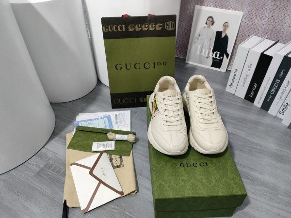 High version of Gucci dad shoes for couple H - Image 3