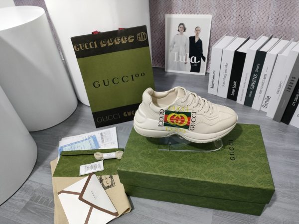 High version of Gucci dad shoes for couple H - Image 9