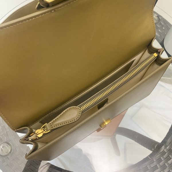 PINKO swallow bag  spring and summer new product rivet badge wide shoulder strap one shoulder diagonal bag large black - Image 8