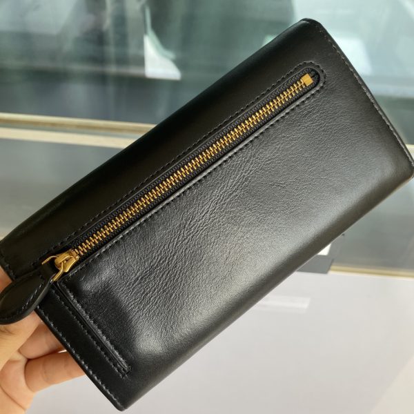 Pinko Women’s Flip Leather Wallet FARFETCH black - Image 5