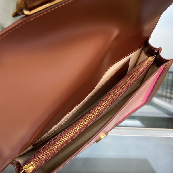 PINKO Swallow Bag 2021 Autumn and Winter New Arrival Color Matching Color Contrast Chain Bag One Shoulder Diagonal Bag Dionysus A - Image 9