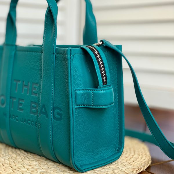 Marc Jacobs Shopping Tote Bag Fog Blue - Image 4