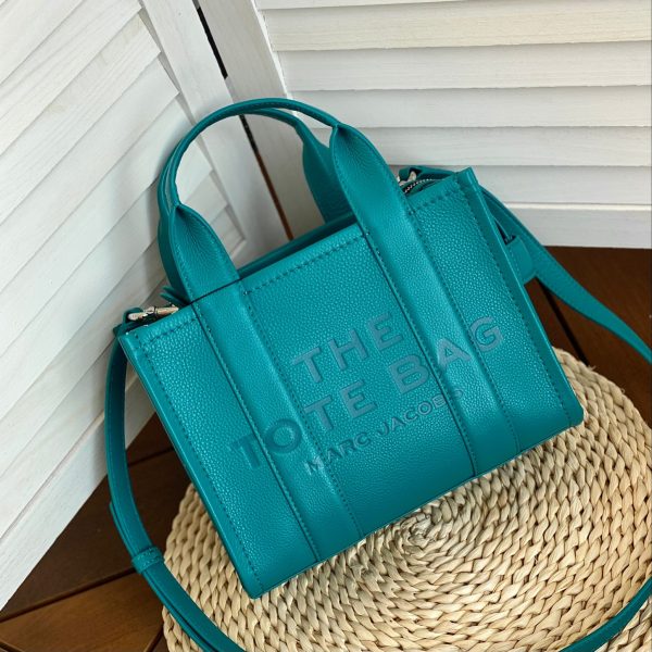 Marc Jacobs Shopping Tote Bag Fog Blue - Image 5